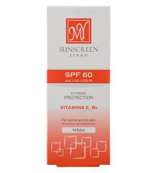 کرم ضد آفتاب spf60 بدون رنگ مای 3