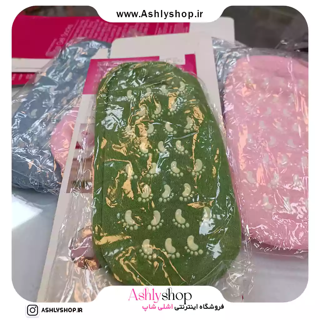 جوراب سیلیکونی رفع ترک پا