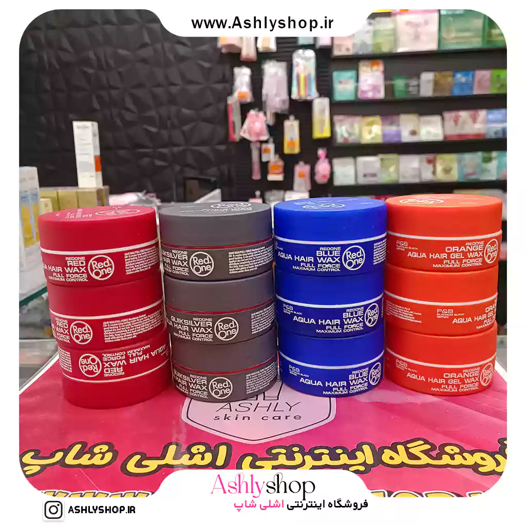 ژل واکس مو رد وان