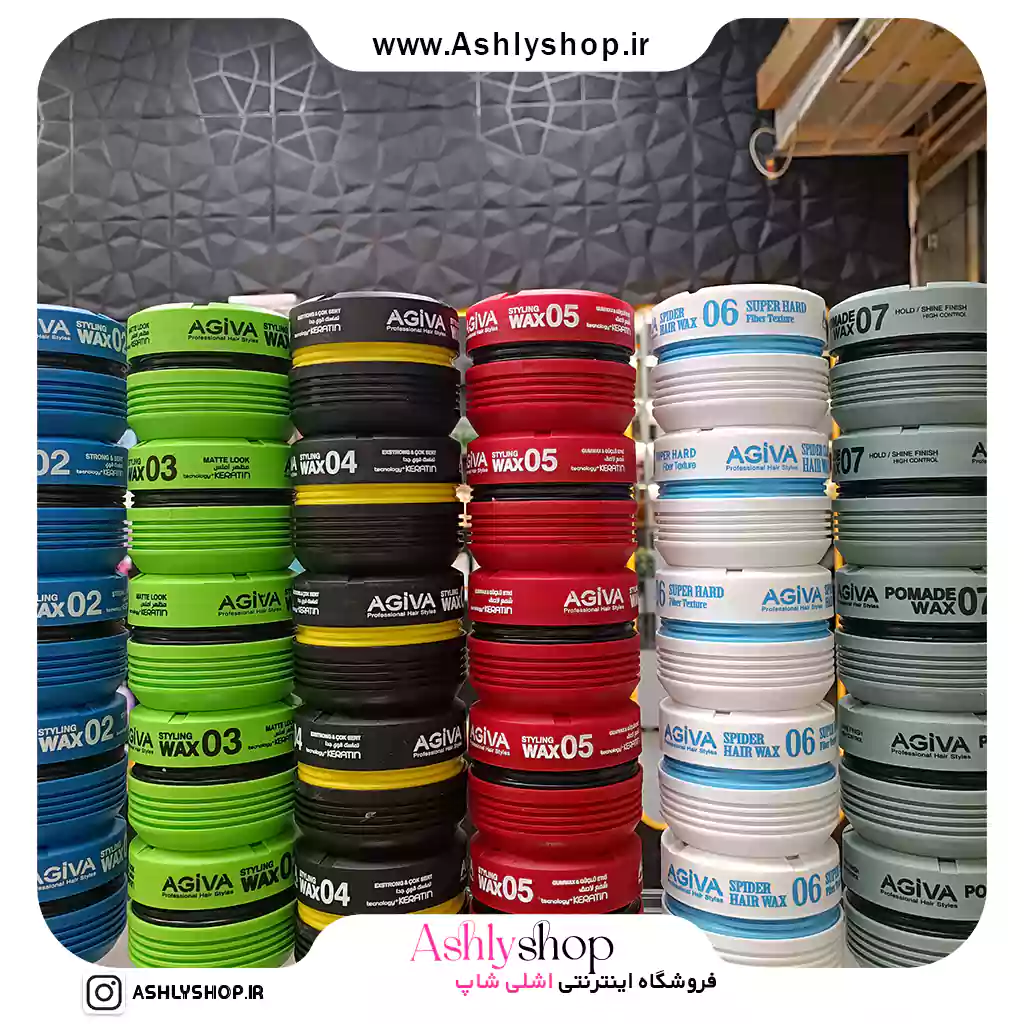 ژل واکس مو اگیوا