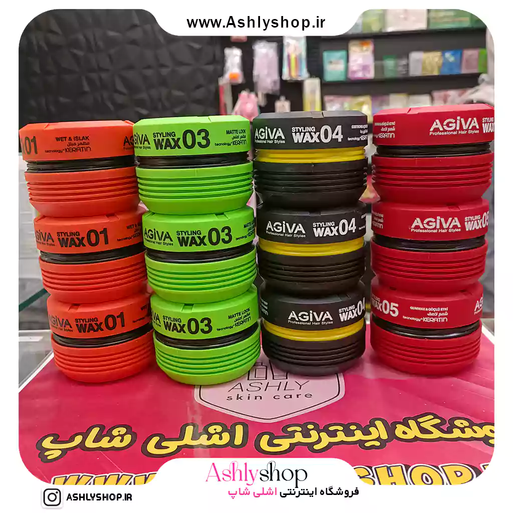 ژل واکس مو اگیوا