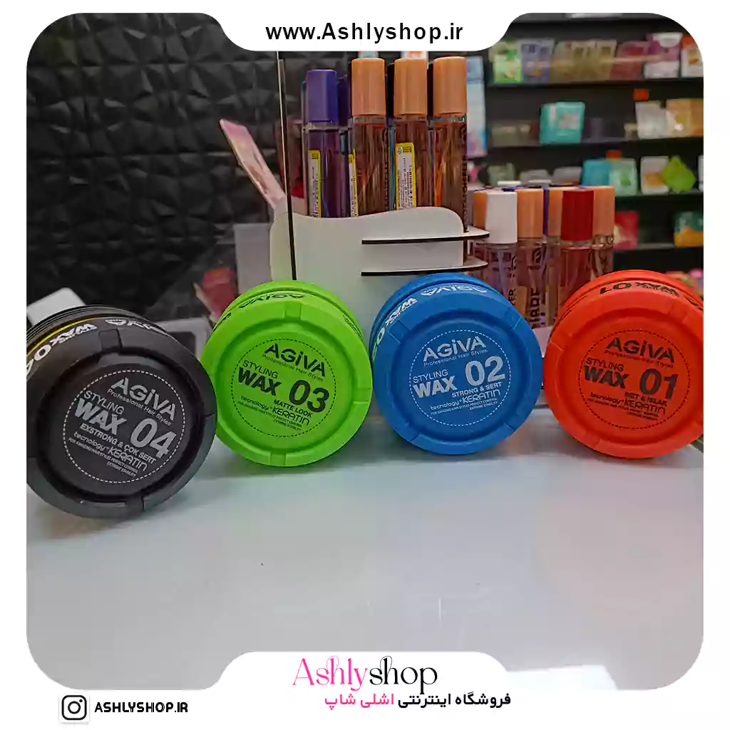 ژل واکس مو اگیوا