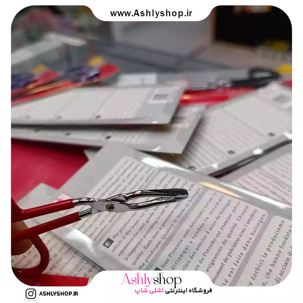 قیچی ابرو رنگی فیشار