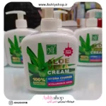 کرم آلوئه ورای مای آبرسان صورت و دست و گردن