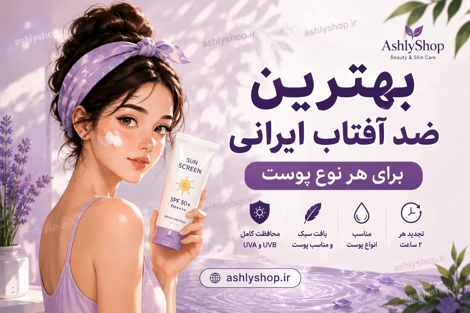 بهترین ضد آفتاب ایرانی چیست؟ معرفی بهترین‌ها برای هر نوع پوست