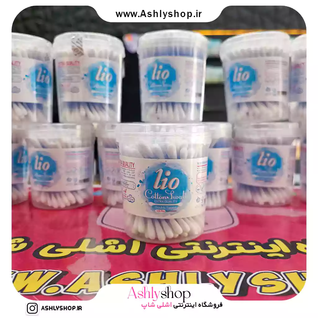 گوش پاک کن 100 عددی لیو