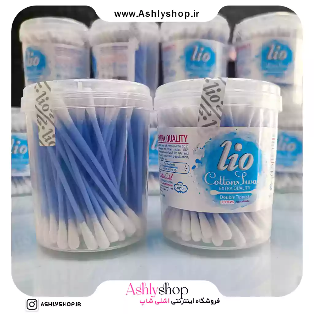 گوش پاک کن 100 عددی لیو