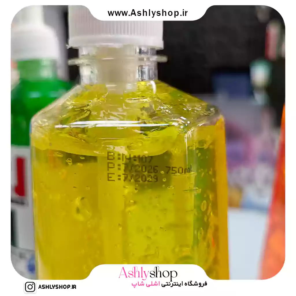 ژل مو پمپی 121 حجم 750 میلی لیتر