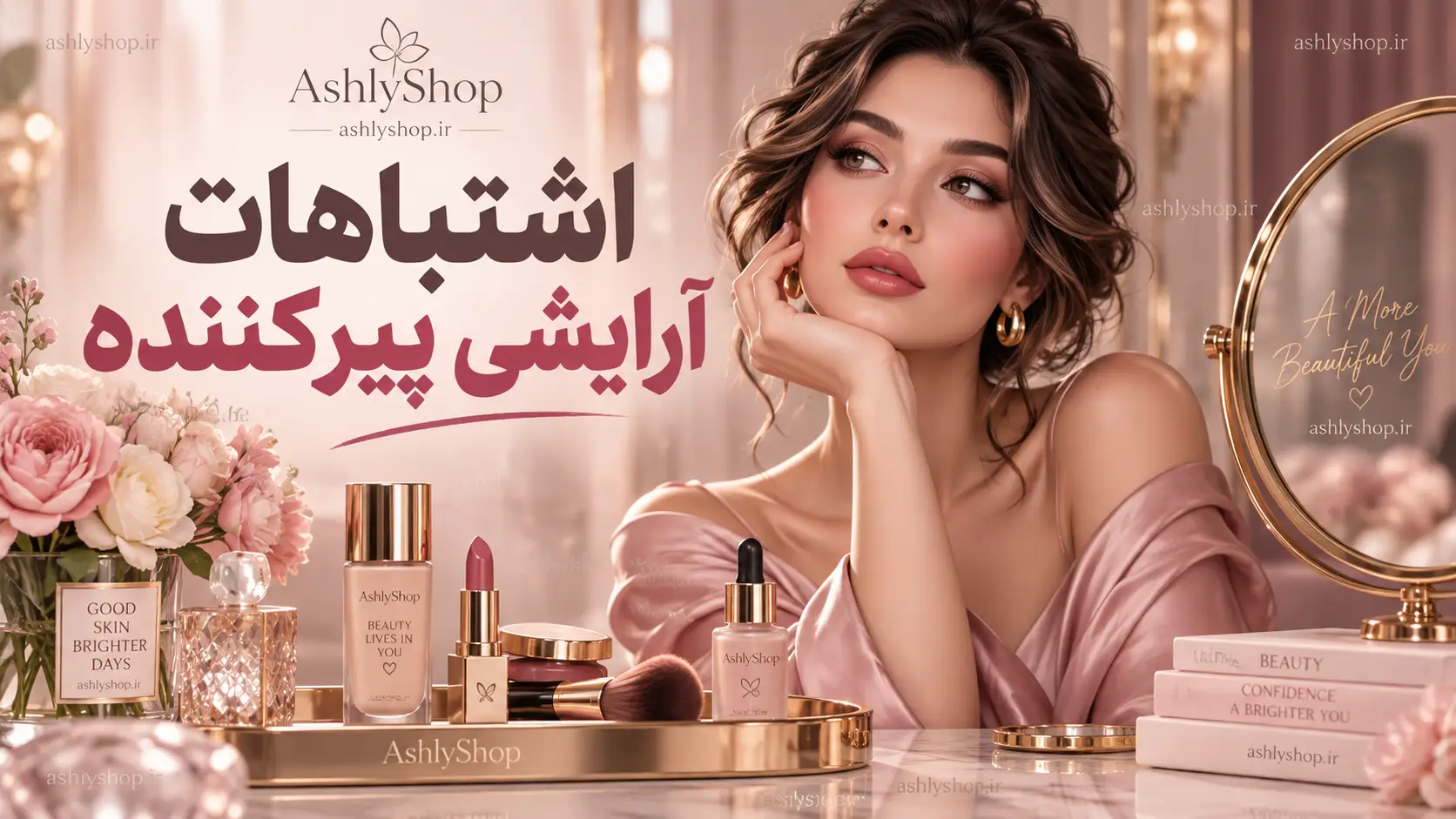 ۲۱ اشتباه آرایشی که سن را بیشتر نشان میدهد؛ دلیل + روش اصلاح برای چهره شادابتر