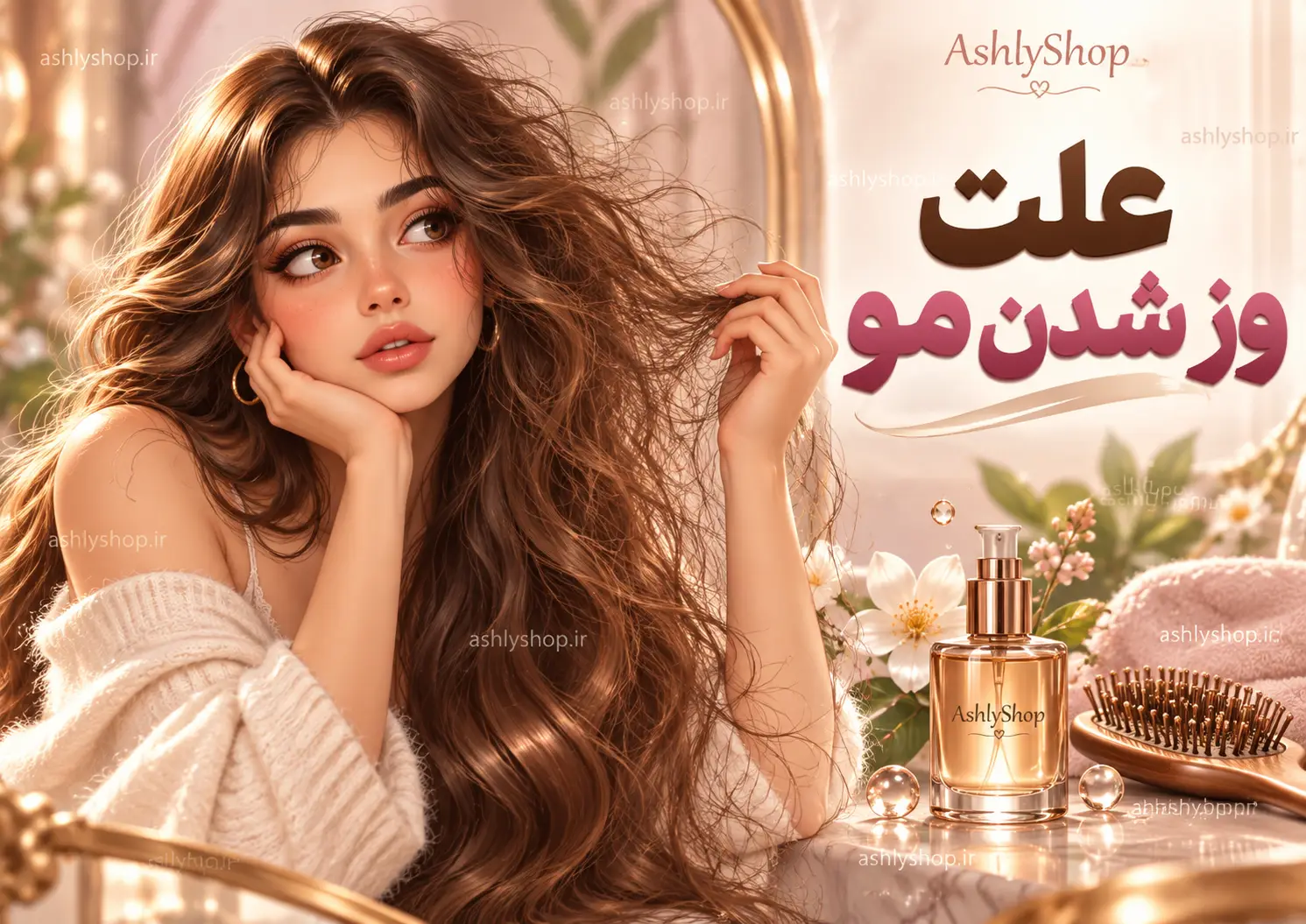 علت وز شدن مو چیست؟ ۱۵ دلیل اصلی + بهترین روش درمان و جلوگیری از وز مو