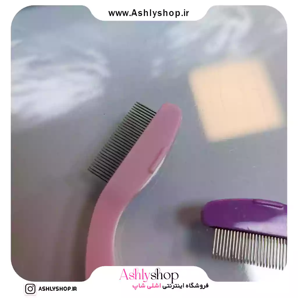 شانه ابرو و مژه فلزی رابی گرل شانه ابرو و مژه فلزی رابی گرل